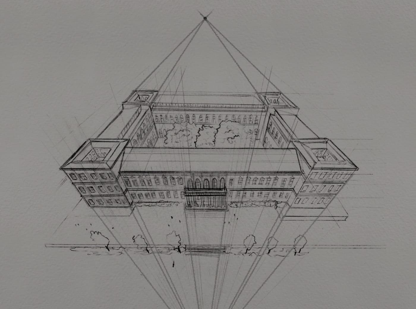 Two Point Perspective Drawing